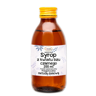 SYROP Z KWIATU CZARNEGO BZU BIO 200 ml - MIR-LEK