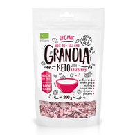 GRANOLA MALINA KETO BIO 200 g - DIET-FOOD