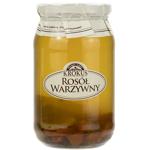 ROSÓŁ WARZYWNY BEZ DODATKU CUKRÓW BEZGLUTENOWY 810 ml - KROKUS