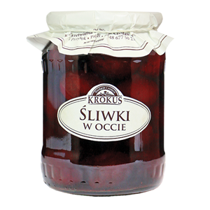 ŚLIWKI W OCCIE BEZGLUTENOWE 500 g (250 g) - KROKUS