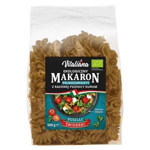 MAKARON (SEMOLINOWY RAZOWY) FUSILLI BIO 500 g - VITALIANA