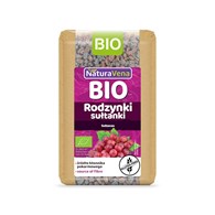 RODZYNKI SUŁTANKI BEZGLUTENOWE BIO 400 g - NATURAVENA