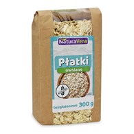 PŁATKI OWSIANE BEZGLUTENOWE 300 g - NATURAVENA