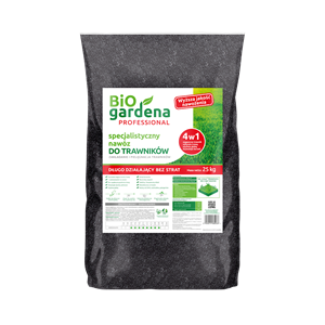 NAWÓZ DO TRAWNIKÓW SPECJALISTYCZNY ECO 25 kg - BIOGARDENA