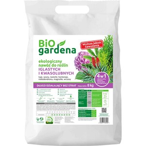 NAWÓZ DO ROŚLIN IGLASTYCH ECO 8 kg - BIOGARDENA