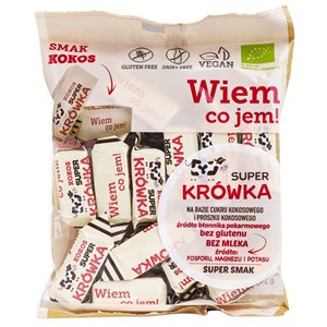 KRÓWKI KOKOSOWE BEZMLECZNE BEZGLUTENOWE BIO 150 g - ME GUSTO (SUPER KRÓWKA)