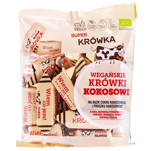 KRÓWKI KOKOSOWE BEZMLECZNE BEZGLUTENOWE BIO 150 g - ME GUSTO (SUPER KRÓWKA)