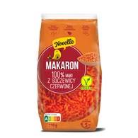 MAKARON PROTEINOWY (Z SOCZEWICY CZERWONEJ) ŚWIDERKI 250 g - NOVELLE