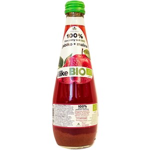 SOK JABŁKOWO - MALINOWY NFC BIO 300 ml - DOLINA CZERSKA