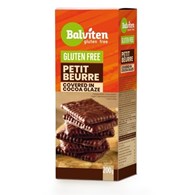 HERBATNIKI PETIT BEURRE W POLEWIE KAKAOWEJ BEZGLUTENOWE 200 g - BALVITEN