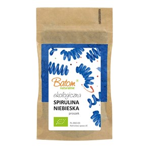 SPIRULINA NIEBIESKA BIO 15 g - BATOM