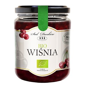 WIŚNIA 80 % BIO 260 g - SAD DANKÓW