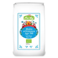 MĄKA ORKISZOWA CHLEBOWA TYP 700 BIO 500 g - BIO RAJ