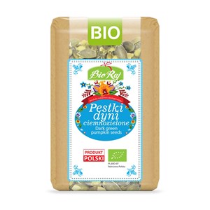 PESTKI DYNI CIEMNOZIELONE BIO (POLSKA) 300 g - BIO RAJ