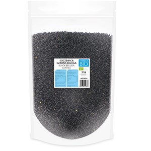 SOCZEWICA CZARNA BELUGA BIO 5 kg - HORECA (BIO PLANET)