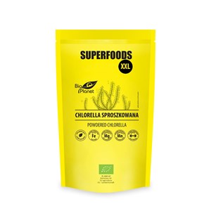 CHLORELLA SPROSZKOWANA BIO 600 g - BIO PLANET