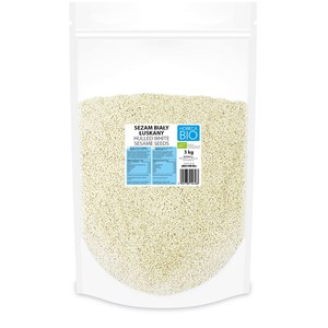 SEZAM BIAŁY ŁUSKANY BIO 3 kg - HORECA (BIO PLANET)