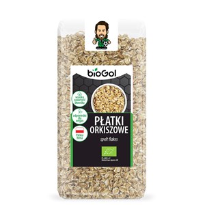 PŁATKI ORKISZOWE BIO 300 g - BIOGOL