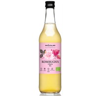 KOMBUCHA RÓŻANA BIO 500 ml - DELIKATNA