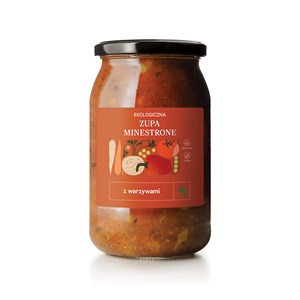 ZUPA WARZYWNA MINESTRONE BIO 900 ml - DELIKATNA