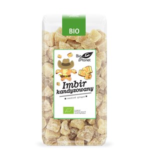 IMBIR KANDYZOWANY BIO 400 g - BIO PLANET