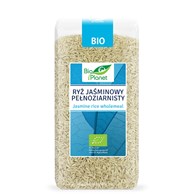 RYŻ JAŚMINOWY PEŁNOZIARNISTY BIO 500 g - BIO PLANET