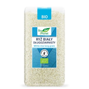 RYŻ BIAŁY DŁUGOZIARNISTY BEZGLUTENOWY BIO 500 g - BIO PLANET