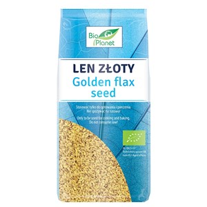 LEN ZŁOTY BIO 400 g - BIO PLANET