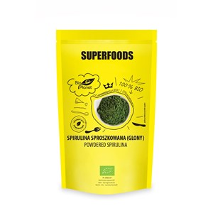 SPIRULINA SPROSZKOWANA BIO 200 g - BIO PLANET