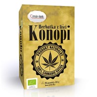 HERBATKA LIŚĆ KONOPI BIO (20 x 0,8 g) 16 g - MIR-LEK