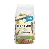 MAKARON (ORKISZOWY KOLOROWY) JEŻYKI BIO 250 g - NIRO