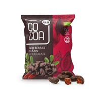 JAGODY GOJI W SUROWEJ CZEKOLADZIE BIO 70 g - COCOA