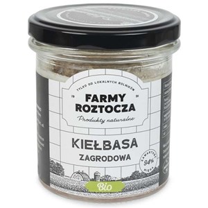 KIEŁBASA ZAGRODOWA BIO 250 g (SŁOIK) - FARMY ROZTOCZA