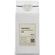 ŻURAWINA SŁODZONA SOKIEM JABŁKOWYM BIO 400 g - THE PLANET