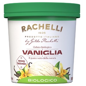 LODY WANILIOWE BEZ LAKTOZY FAIR TRADE BEZGLUTENOWE BIO 500 ml - RACHELLI ICE CREAM