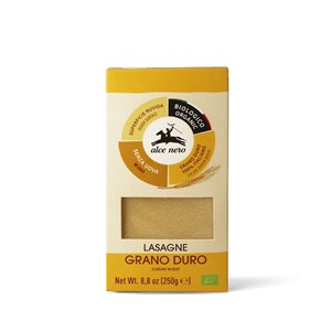 MAKARON (SEMOLINOWY) LASAGNE BIO 250 g - ALCE NERO