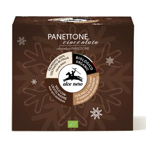BABKA PANETTONE CIOCCOLATO BIO 750 g - ALCE NERO (PRODUKT  SEZONOWY)