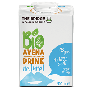 NAPÓJ OWSIANY BEZ DODATKU CUKRÓW BIO 500 ml - THE BRIDGE