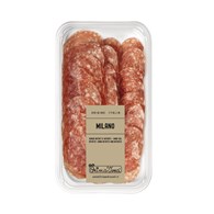 SALAMI MILANO DOJRZEWAJĄCE PLASTRY BEZGLUTENOWE BIO 70 g - PRIMAVERA