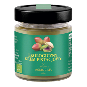 KREM PISTACJOWY 40 % BIO 200 g - AGRISICILIA