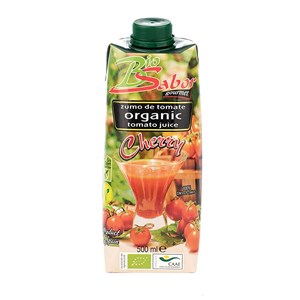 SOK Z POMIDORÓW CHERRY BEZGLUTENOWY BIO 500 ml - BIOSABOR