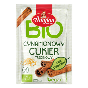 CUKIER CYNAMONOWY BEZGLUTENOWY BIO 20 g - AMYLON