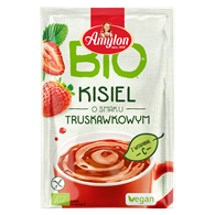 KISIEL INSTANT O SMAKU TRUSKAWKOWYM BEZGLUTENOWY BIO 30 g - AMYLON