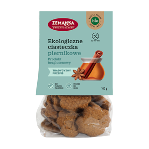 CIASTKA PIERNIKOWE BEZGLUTENOWE BIO 100 g - ZEMANKA