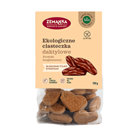 CIASTKA DAKTYLOWE BEZGLUTENOWE BIO 100 g - ZEMANKA