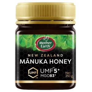 MIÓD MANUKA MGO 83+ UMF 5+ 250 g - MOTHER EARTH
