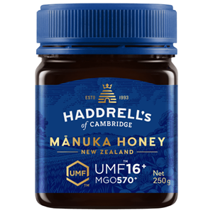 MIÓD MANUKA MGO 570+ 250 g - HADDRELL'S OF CAMBRIDGE